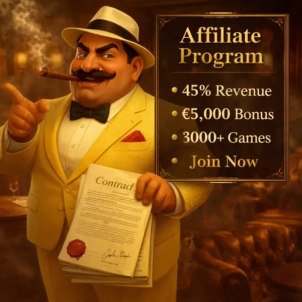 Mr. Boss seals 777 affiliate deal at Golden Mister casino club, opportunities await.