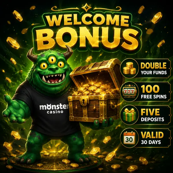 MonsterMo opens treasure chest as new player signs up for Monster Registration Bonus rewards