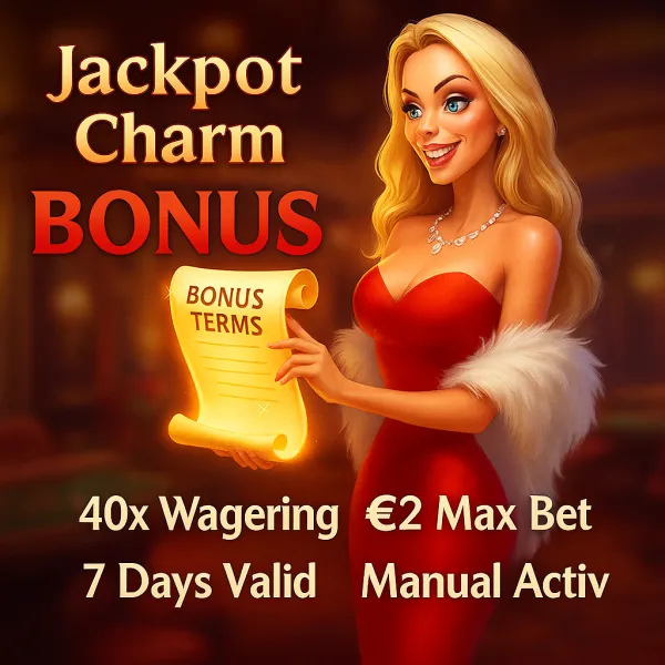 Jackpot Charm Bonus Terms