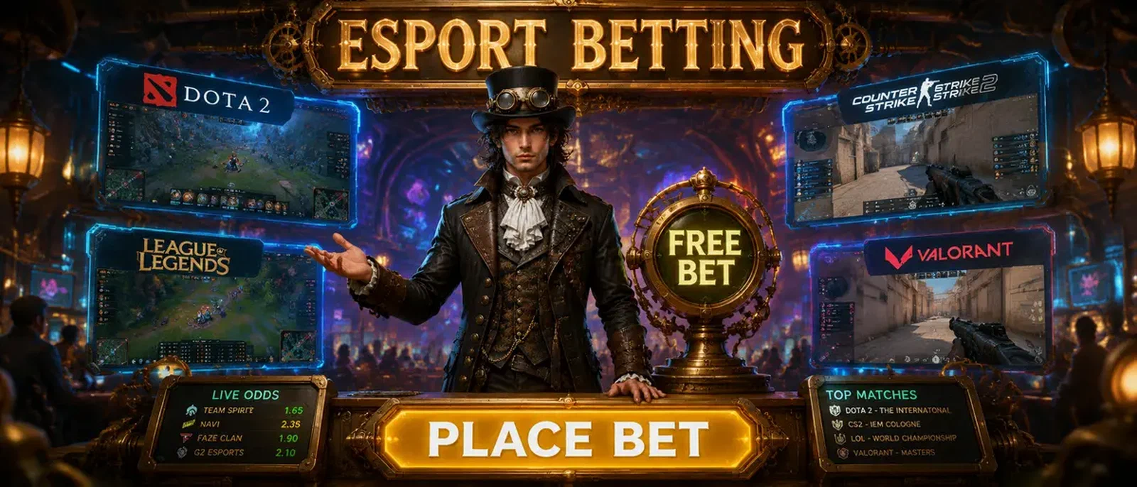 VinciSpin Esport Wedden