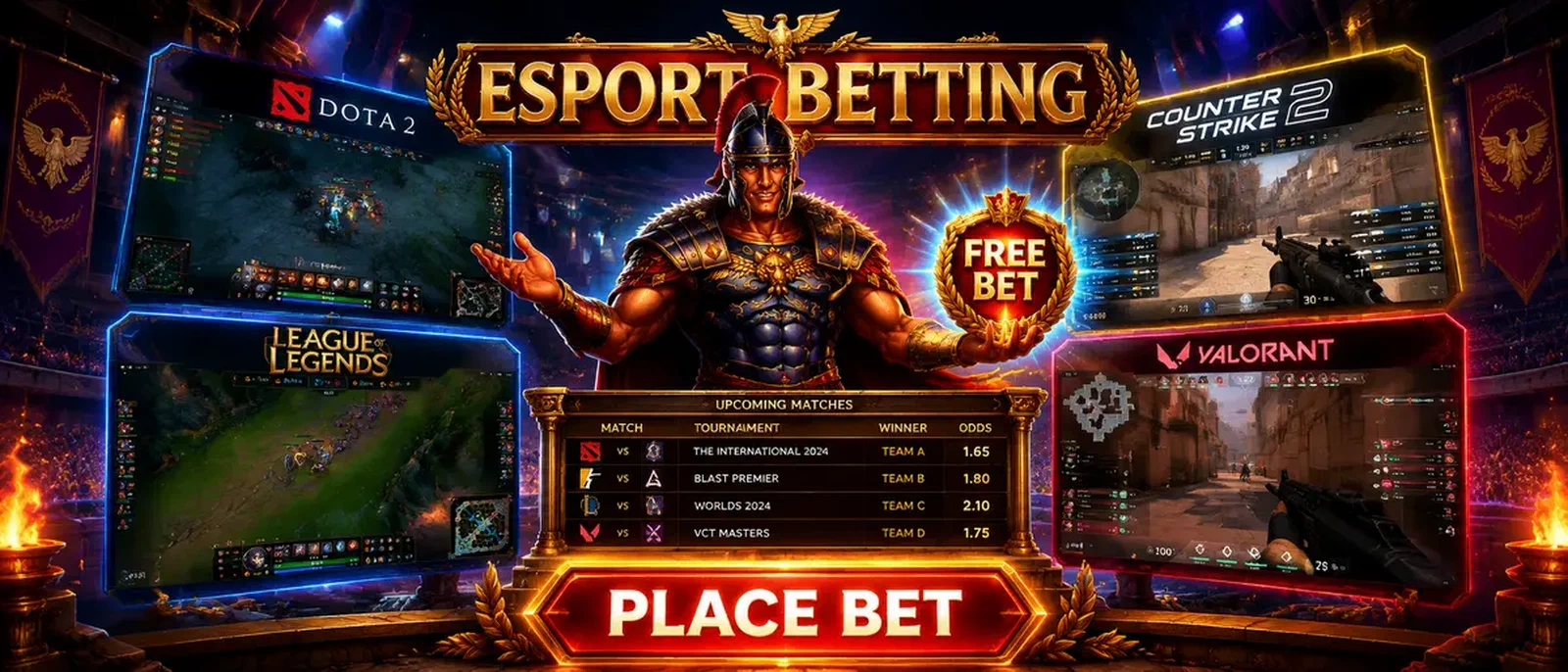 Roman Esport Betting - Guida Completa alle Scommesse sui Cyber Sport